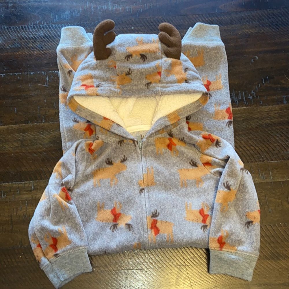 Reindeer fleece outfit